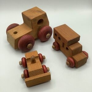 Vintage 1970s. The Wooden Toy Company.  Handcrafted in Canada.